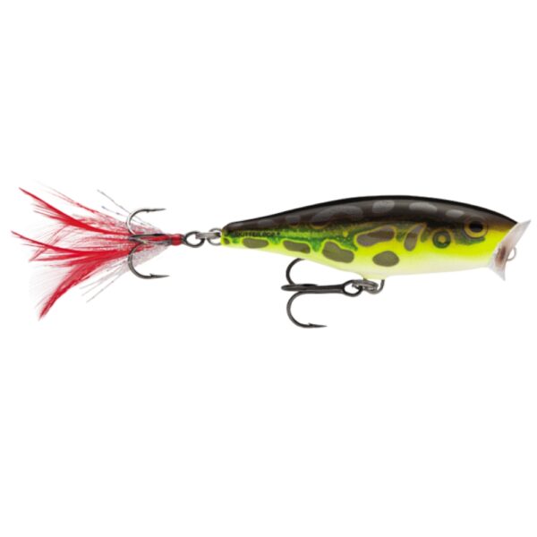 Rapala Skitter Pop 7cm Popper Lure Lime Frog