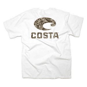 COSTA CAMO WHITE T-SHIRT