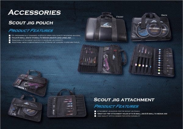 OCEANS LEGACY SCOUT JIG POUCH