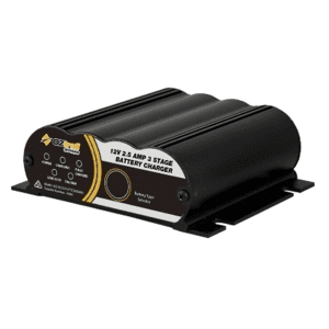 OZTRAIL 2.5 AMP 3 STAGE BATTERY CHARGER