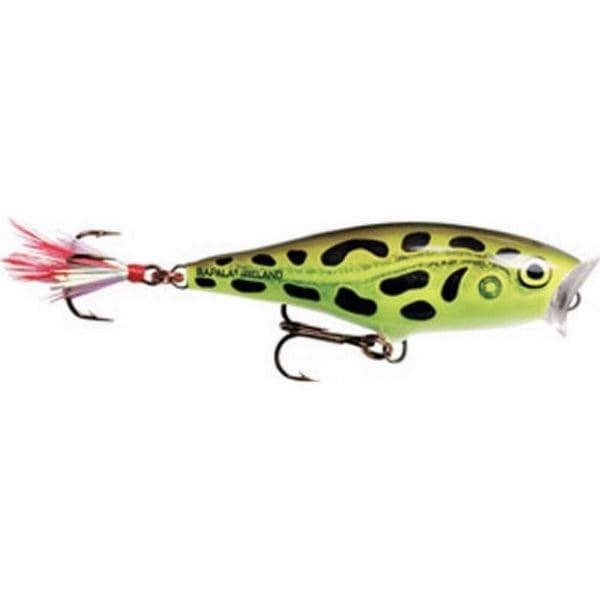 RAPALA SKITTER POP 5CM LIME FROG