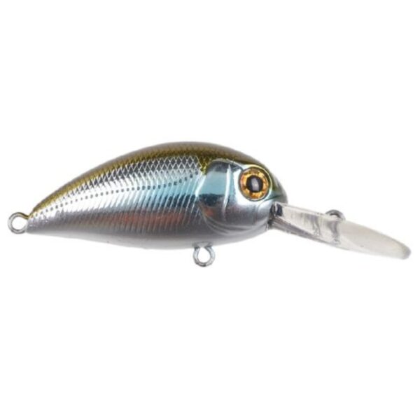 Atomic Hardz Crank 38 Deep Diver Lure Silver Wolf