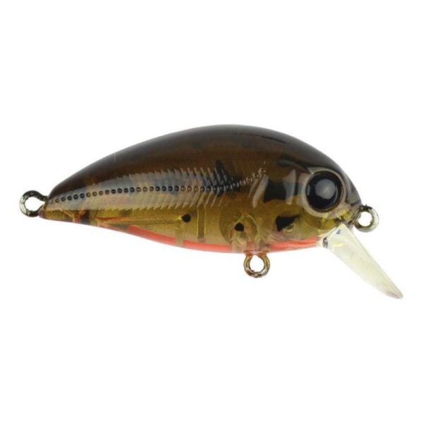 Atomic Hardz Crank 38 Mid Diver Lure Ghost Brown Shad