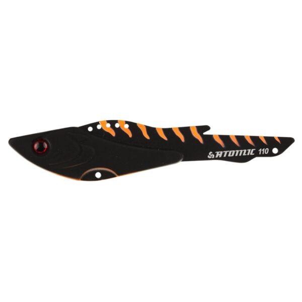 Atomic Hardz Metalz 110mm Vibe Lure Black Beauty