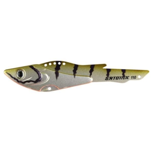 Atomic Hardz Metalz 110mm Vibe Lure Muddy Prawn