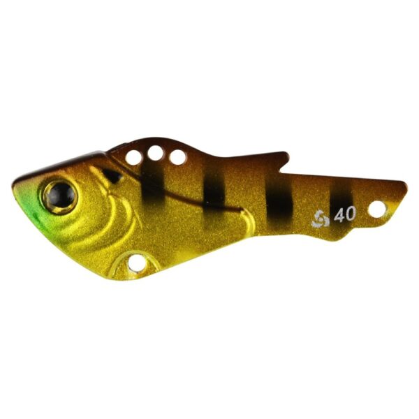 Atomic Hardz Metalz 40 1/4oz Vibe Lure Ghost Gill Brown