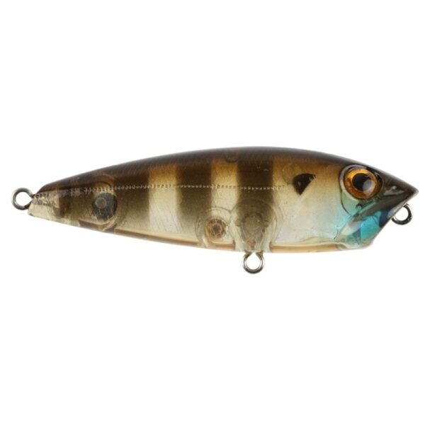 Atomic Hardz Pop 50 Floating Popper Lure Ghost Gill Brown