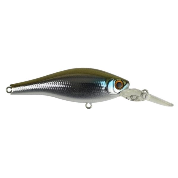 Atomic Hardz Shiner 60 Deep Diver Lure Silver Fox