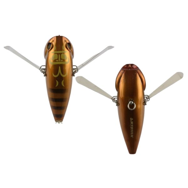 Atomic Hardz Slappa 90 Surface Lure Brown Cicada