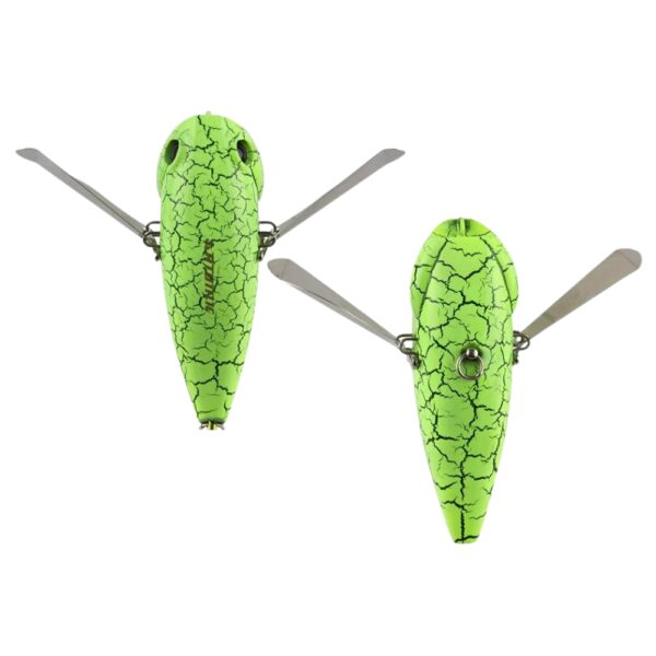 Atomic Hardz Slappa 90 Surface Lure Snake Chartreuse