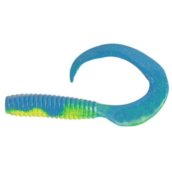 Berkley Gulp Grub 6 Inch Soft Plastic Blue Fuze