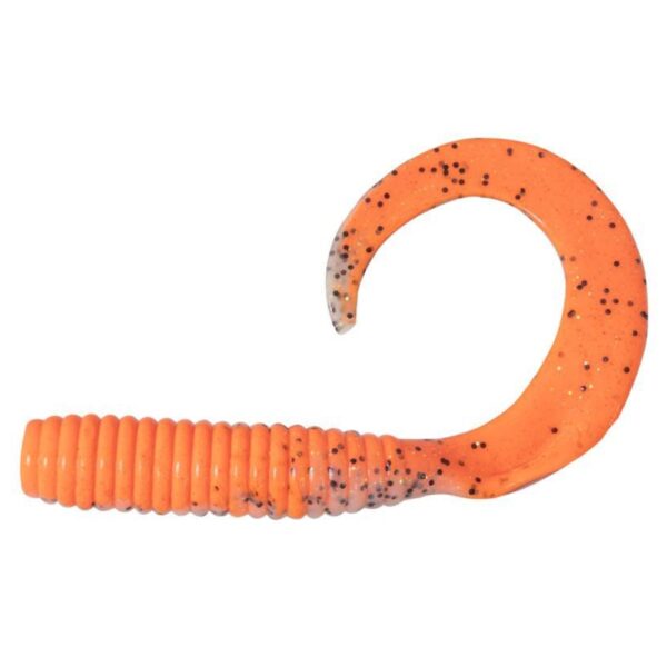 Berkley Gulp Grub 6 Inch Soft Plastic Orange Belly Shrimp