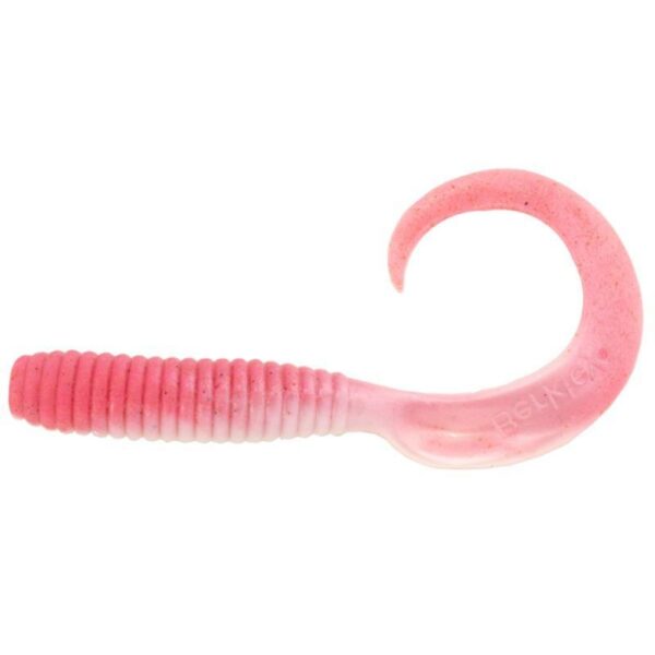 Berkley Gulp Grub 6 Inch Soft Plastic Pink Shine