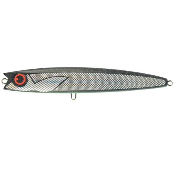 FCL Labo CSP S180S Sinking Stickbait Lure Black Glow Belly