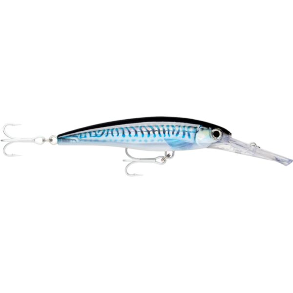 Rapala X-Rap Magnum 20cm Hardbody Lure HD Silver Blue Mackerel