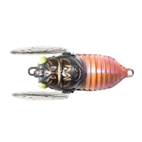 Tiemco Soft Shell Cicada Surface Lure Black Gold