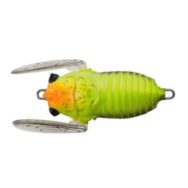 Tiemco Soft Shell Cicada Surface Lure Chartreuse