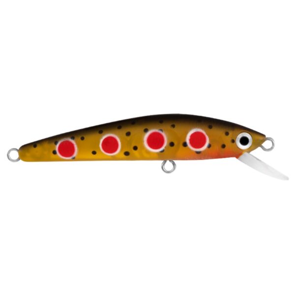 Daiwa Presso Minnow 60F Lure Matte Gold Pup