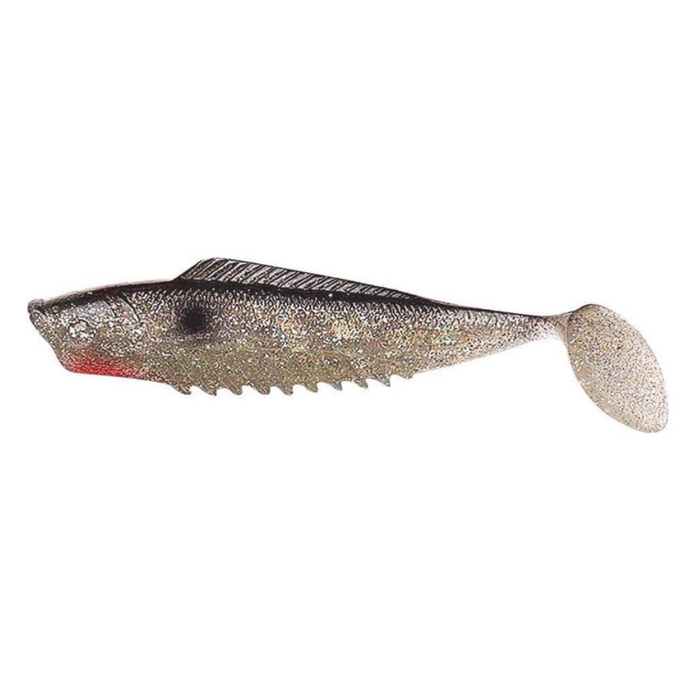 thumbnail image 2 of Squidgies Standard Range Prawn Paddle Tail 80mm – Soft Plastic Fishing Lure In Choo Color 2 of 6