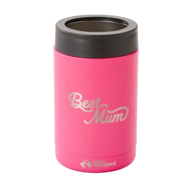 Outdoor Equipped Pink Best Mum Beer Cooler