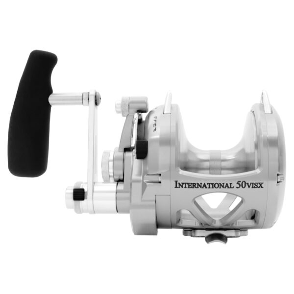 Penn International 50VISXS Silver 2 Speed Overhead Reel 2