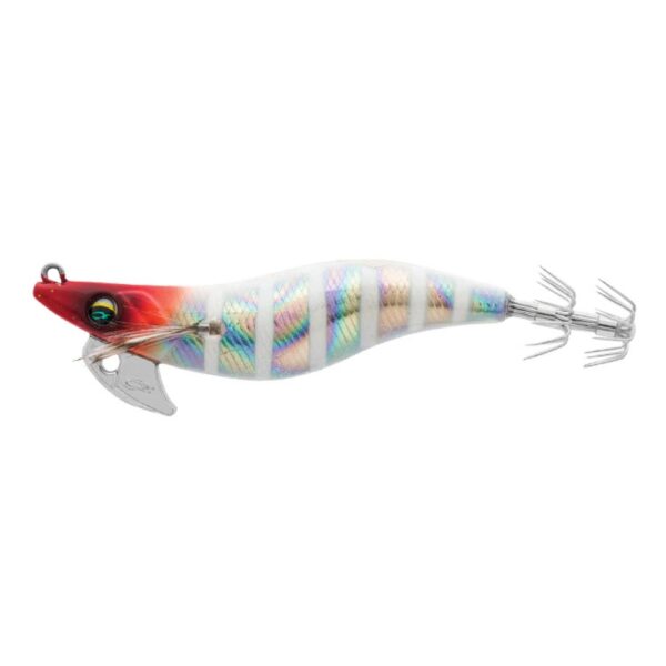 Daiwa Emeraldas Nude 35 Squid Jig Neon Met Redhead