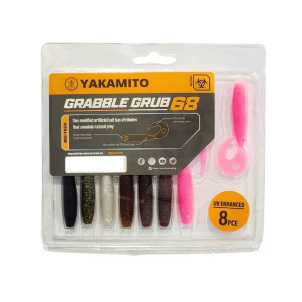 Yakamito Grabble Grub 68mm Soft Plastic