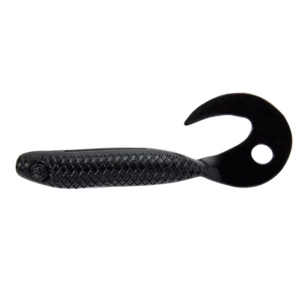 Yakamito Grabble Grub 68mm Soft Plastic Jet black