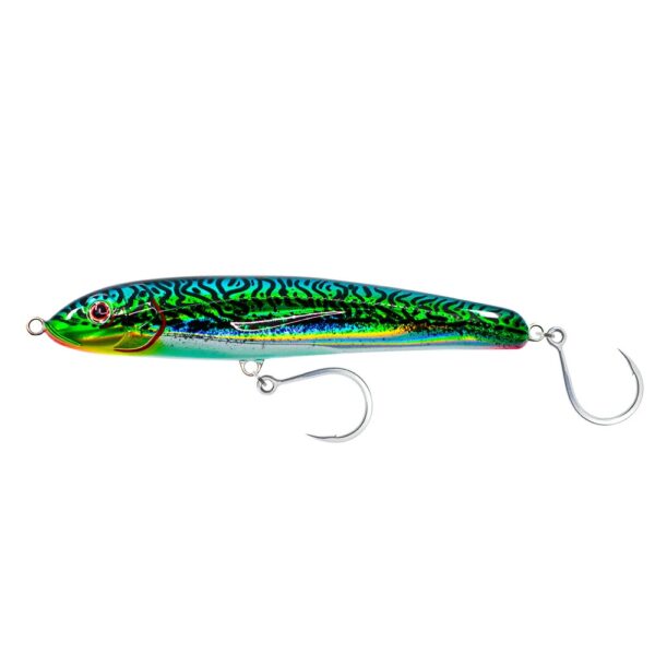 Nomad Riptide 105mm Sinking Stick Bait Lure Silver Green Mack