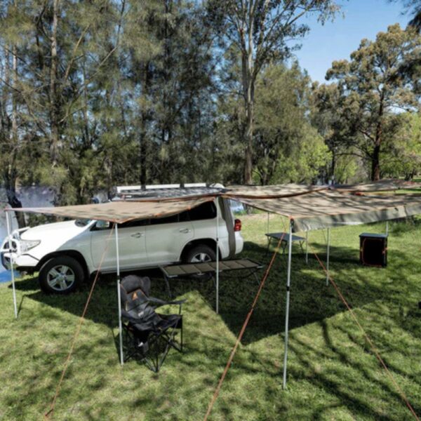 Oztent Foxwing 180 LHS Awning Example 2