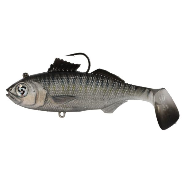 Atomic Real Baitz 100mm Soft Plastic Swimbait Herring