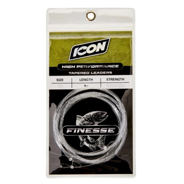 Icon 9ft Tapered Leaders