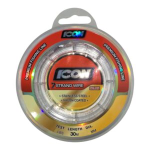 Icon Nylon Coated 7 Strand 30m Wire