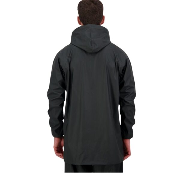 Line 7 Station Green V2 Waterproof Jacket Back