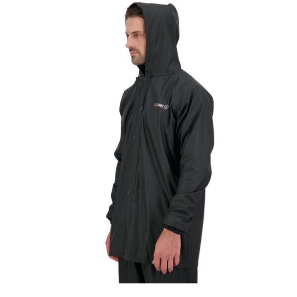 Line 7 Station Green V2 Waterproof Jacket Side