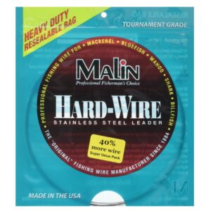 Malin Hard-Wire 42ft Stainless Steel Leader