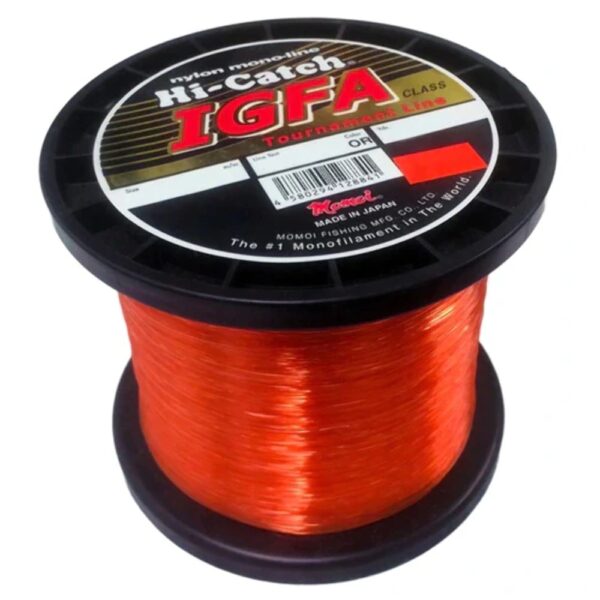 Momoi Hi Catch IGFA Orange 1000m Mono Fishing Line