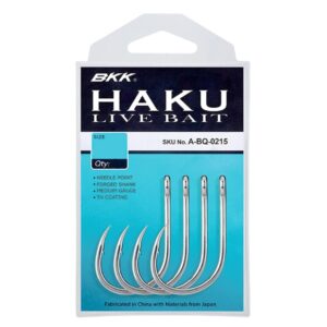 BKK Haku Live Bait Pre Pack Hooks