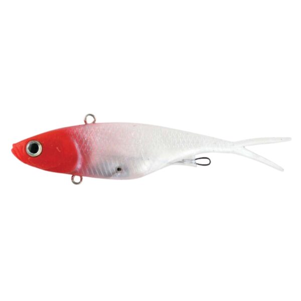 Jackall Transam 95MM 20G Soft Vibe Lure Red Head