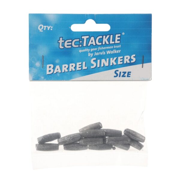 Jarvis Walker Tec Tackle Barrel Sinkers