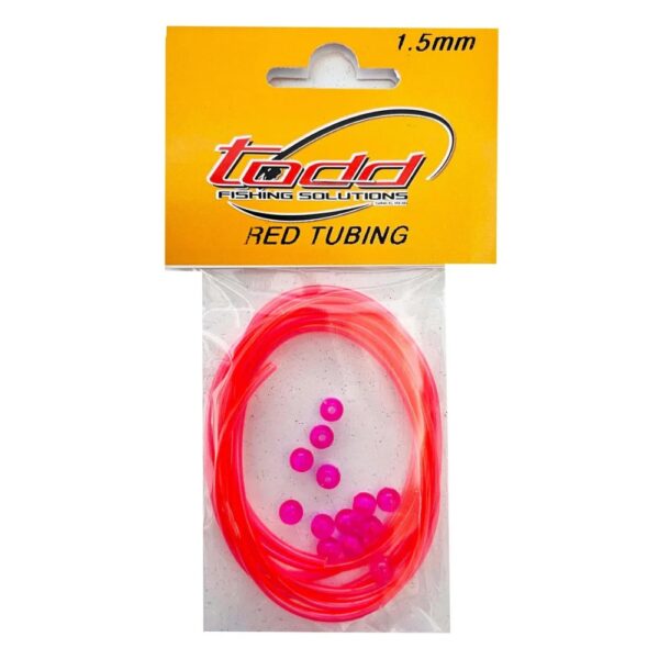 Todd Red Tube and Beads