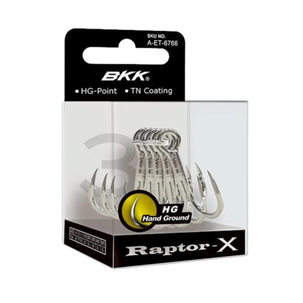 BKK Raptor X Treble Hooks