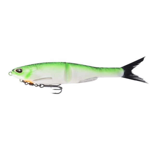 Berkley Powerbait Nessie Soft Glide Bait Lime Pearl Lure