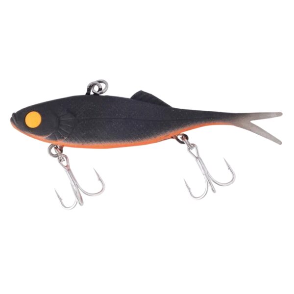 Berkley Shimma Fork 120mm Soft Vibe Lure Midnight Tiger