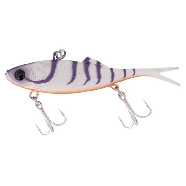 Berkley Shimma Fork 120mm Soft Vibe Lure Pearl White Purple
