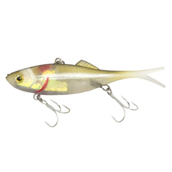Berkley Shimma Fork 65mm Soft Vibe Lure Whitebait