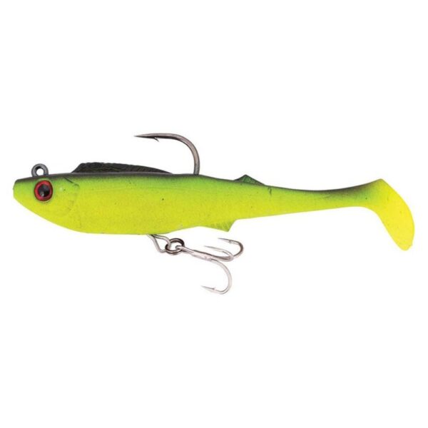 Berkley Shimma Pro Rig 4.5In Soft Plastic Lure Green Neon