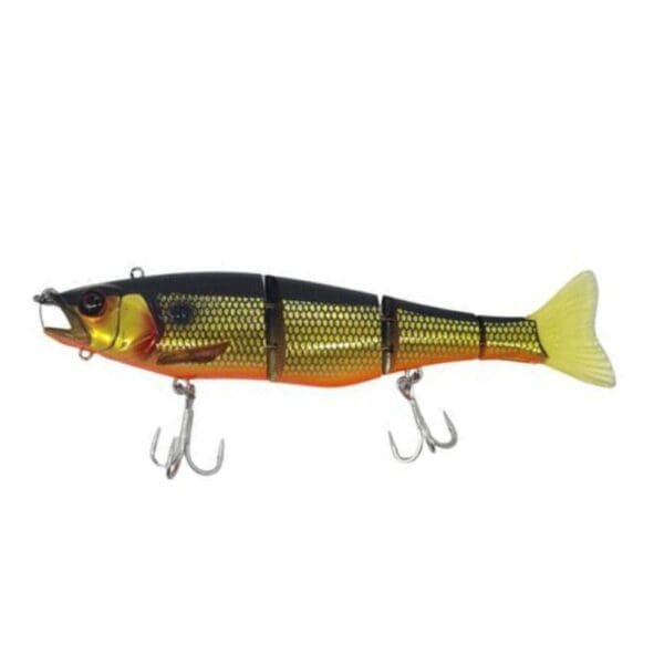 Jackall Gantia Jointed Suspending Swimbait Lure Uroko HL Gold Black