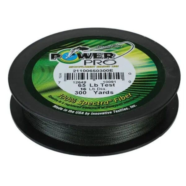 Power Pro Braid Line 300 Yards Green