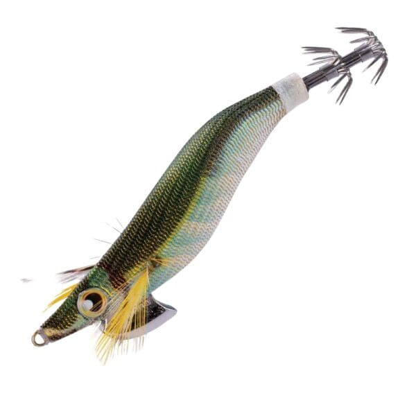 Shimano Sephia Clinch Fall Rattle 3.5 Squid Jig Lure Gold Bait